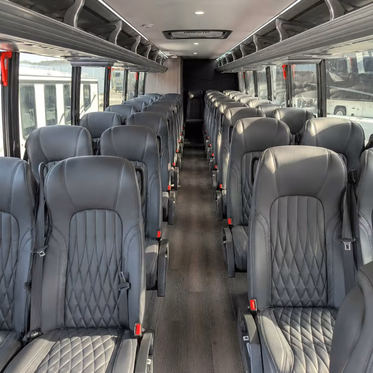 30 passenger minibus interior