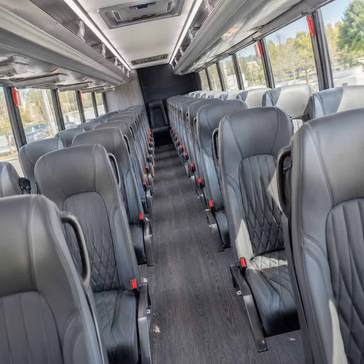 35 passenger minibus inside