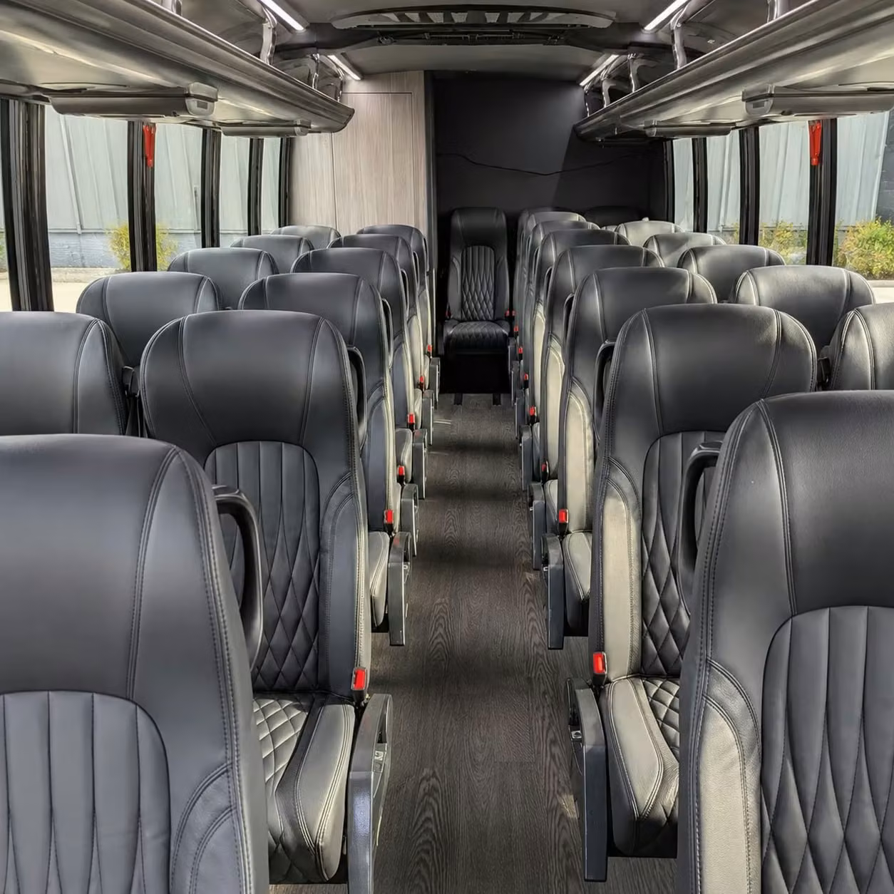 35 passenger minibus interior