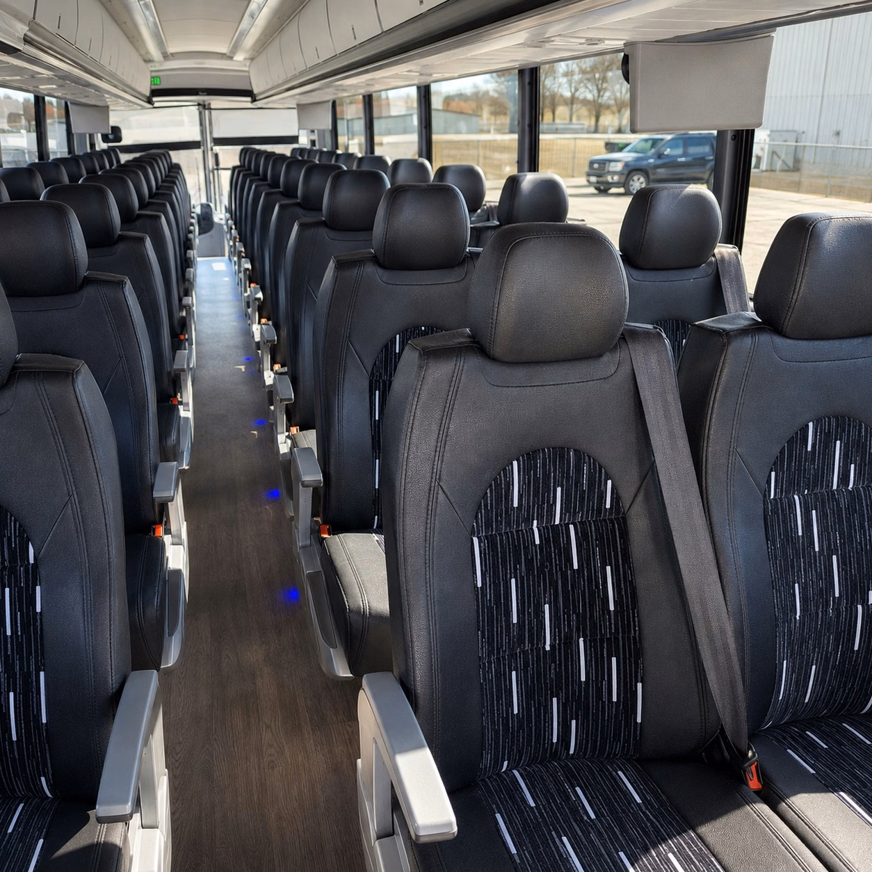 charter buses for large mckinney wedding guest lists