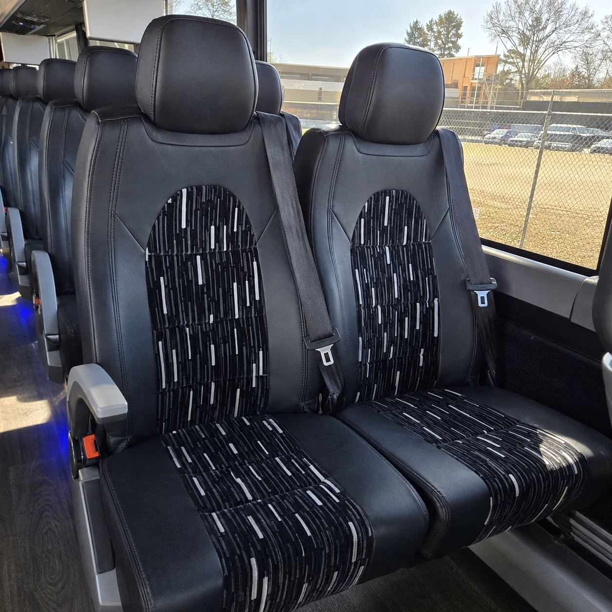 guest shuttles between mckinney hotels and wedding venues
