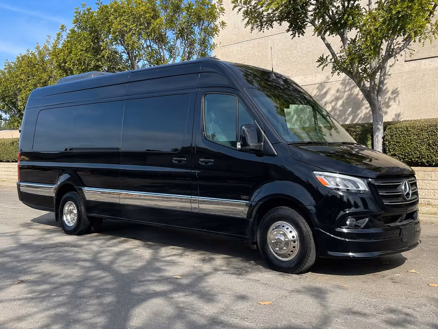 sprinter van with driver